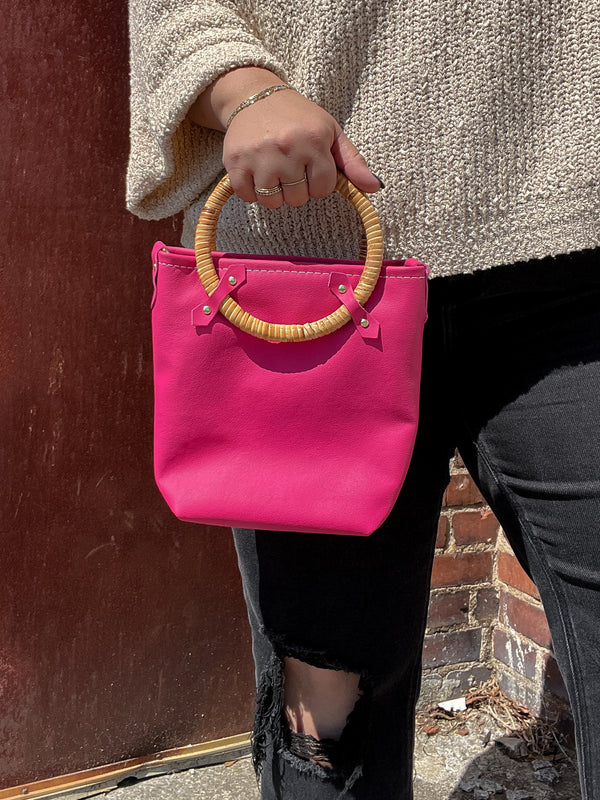 Cher Bucket Bag - Dragonfruit