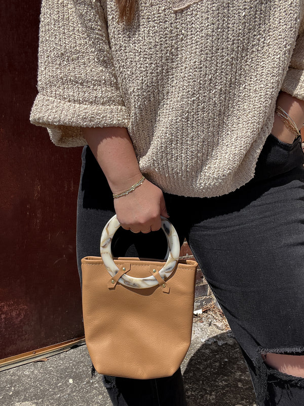 Cher Bucket Bag - Clay