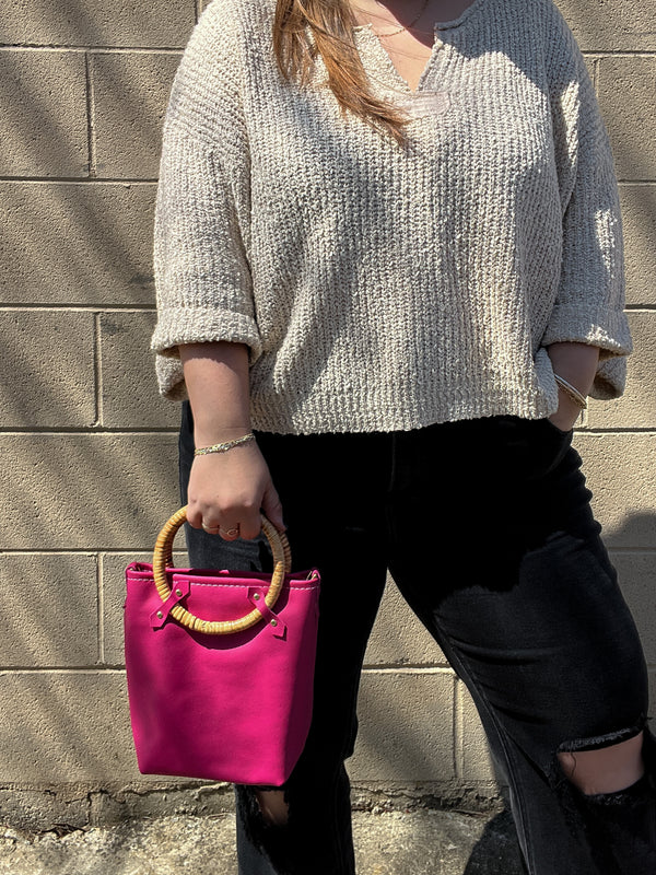 Cher Bucket Bag - Dragonfruit