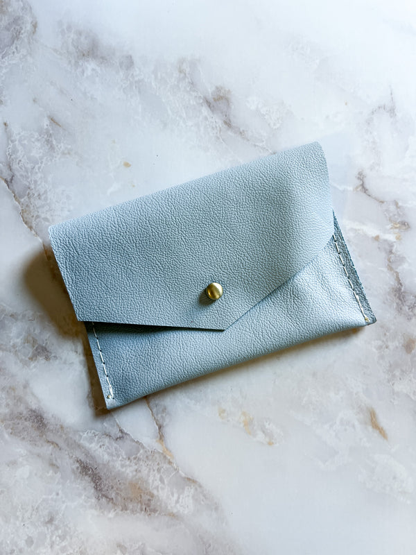 Leather Card Wallet - Carolina