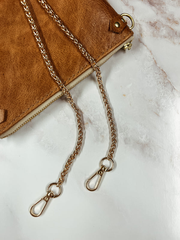 Gold Chain Bag Strap