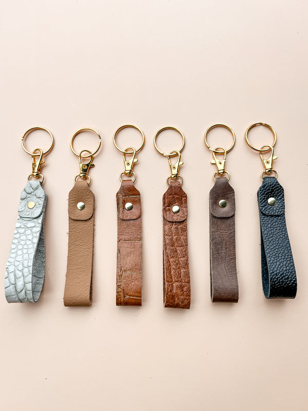 Leather Keychain