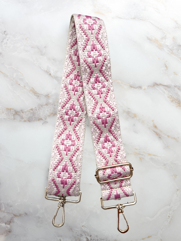 Bag Strap - Lilac Diamond 2"