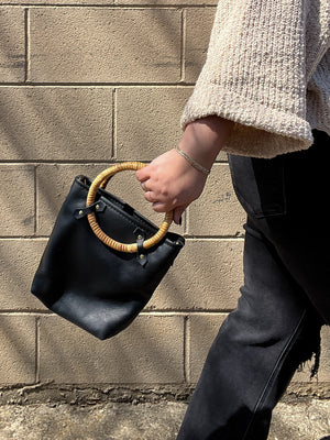 Cher Bucket Bag - Black