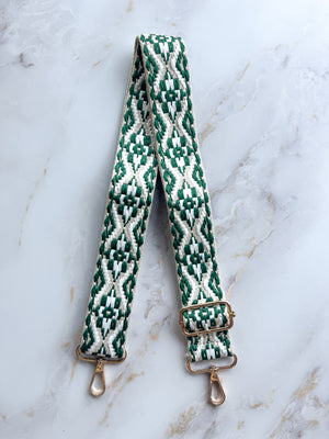 Bag Strap - Emerald Diamond