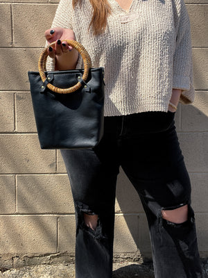 Cher Bucket Bag - Black