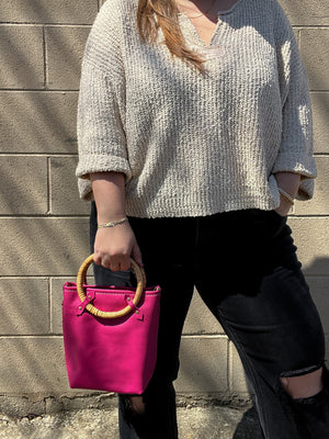 Cher Bucket Bag - Dragonfruit