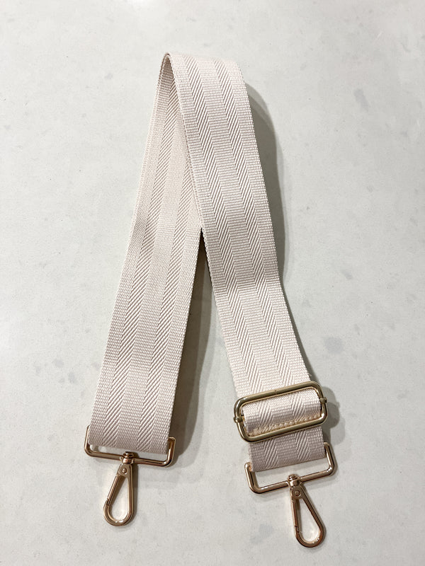 Bag Strap - Cream 2"