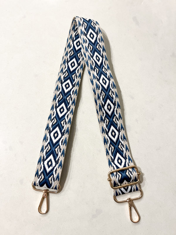 Bag Strap - Cobalt Diamond 1.5"