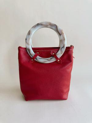 Cher Bucket Bag - Cherry