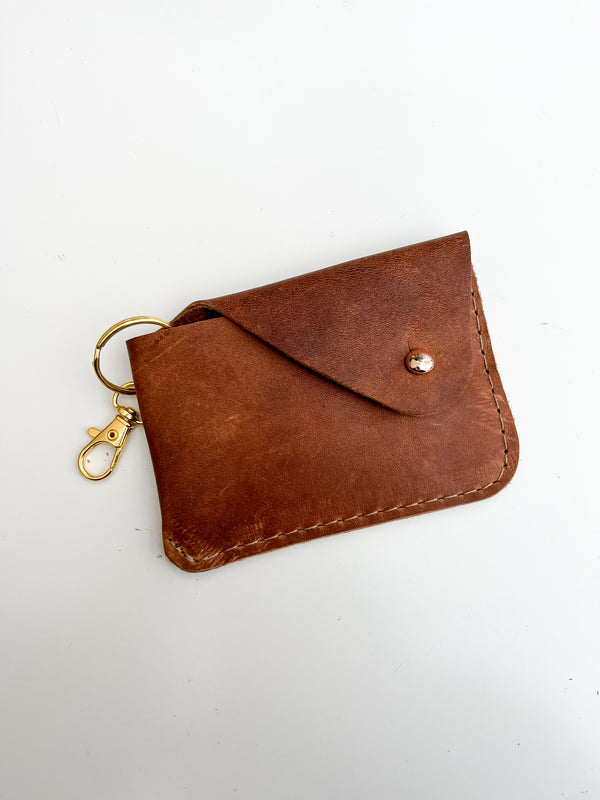 Mini Card Carrier - Saddle