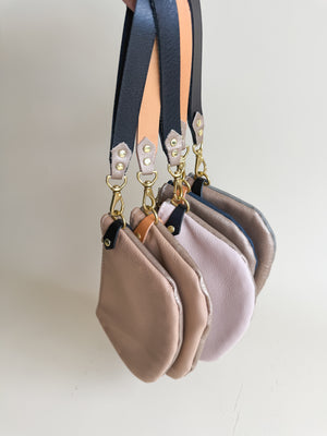 The Roadie Leather Wristlet, Champagne Collection