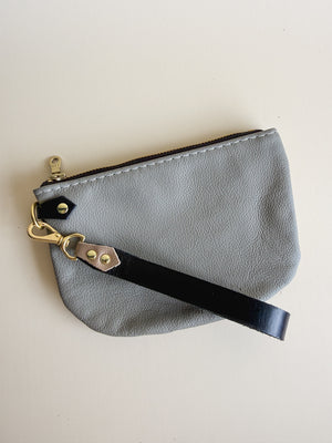 The Roadie Leather Wristlet, Champagne Collection