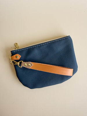 The Roadie Leather Wristlet, Champagne Collection