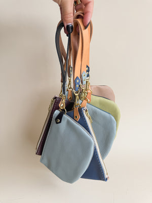 The Roadie Leather Wristlet, Color Collection