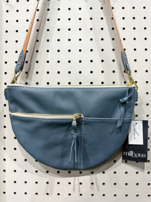 Celine Leather Crossbody Bag - Dusk