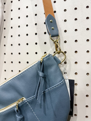 Celine Leather Crossbody Bag - Dusk