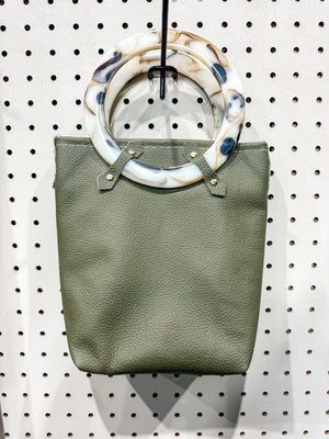 Cher Bucket Bag - Kale