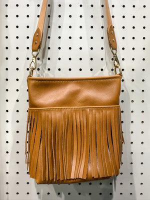 Reba Mini Bucket Bag - Cognac