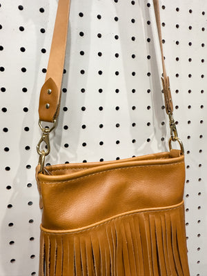 Reba Mini Bucket Bag - Cognac