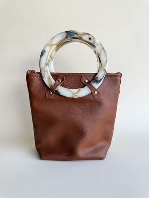 Cher Bucket Bag - Saddle