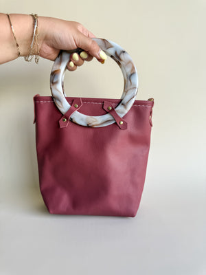 Cher Bucket Bag - Dusty Rose