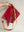 Reba Fringe Leather Bag - Cherry