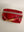 Shania Leather Sling Bag - Cherry
