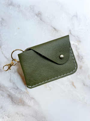 Mini Keychain Wallet - Avocado