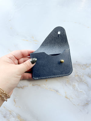 Mini Keychain Wallet - Blueberry