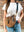 Celine Leather Crossbody Bag - Mocha