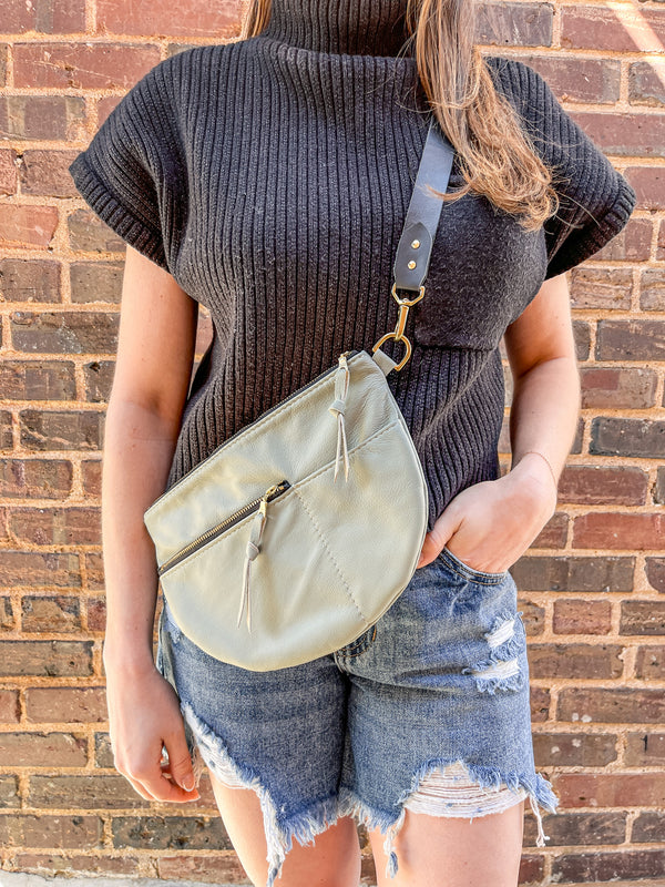 Celine Leather Crossbody Bag - Mint Julep