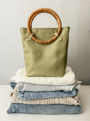 Cher Bucket Bag - Key Lime