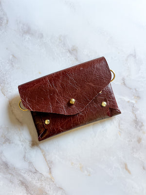 Policy Wallet - Cranberry