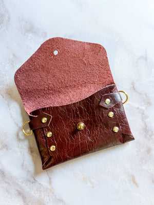 Policy Wallet - Cranberry