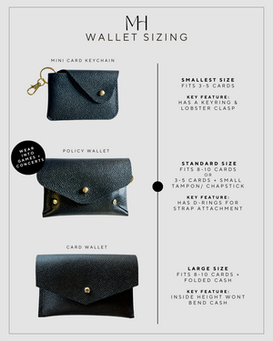 Policy Wallet - Cranberry