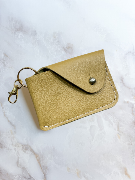 Mini Keychain Wallet - Mustard – Millhaus Sewing Co.