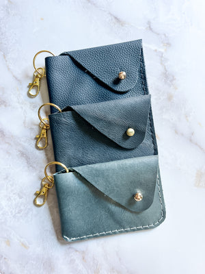 Mini Keychain Wallet - Midnight