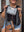 Stevie Fringe Clear Stadium Bag w/Chain Strap, Brown