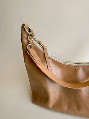 Jo Leather Shoulder Bag - Butterscotch