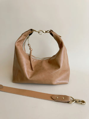 Jo Leather Shoulder Bag - Butterscotch