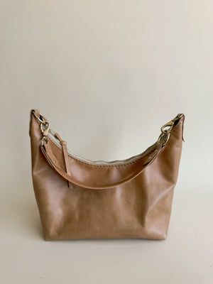 Jo Leather Shoulder Bag - Butterscotch