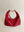 Jo Leather Shoulder Bag - Cherry