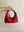 Jo Leather Shoulder Bag - Cherry