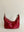 Jo Leather Shoulder Bag - Cherry