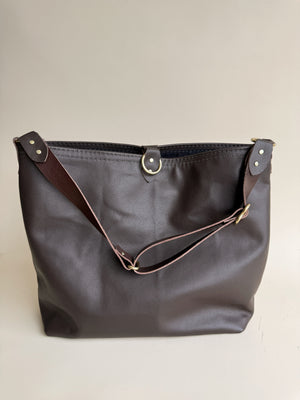 Wynonna Leather Tote Bag - Fudge