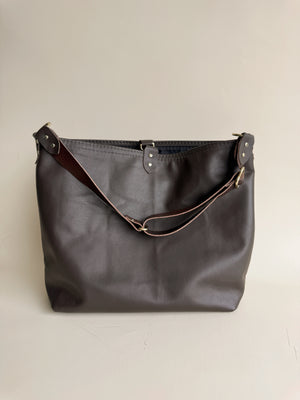 Wynonna Leather Tote Bag - Fudge
