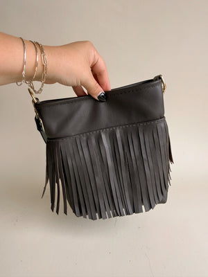Reba Mini Bucket Bag - Fudge