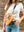 Shania Leather Sling Bag - Honey