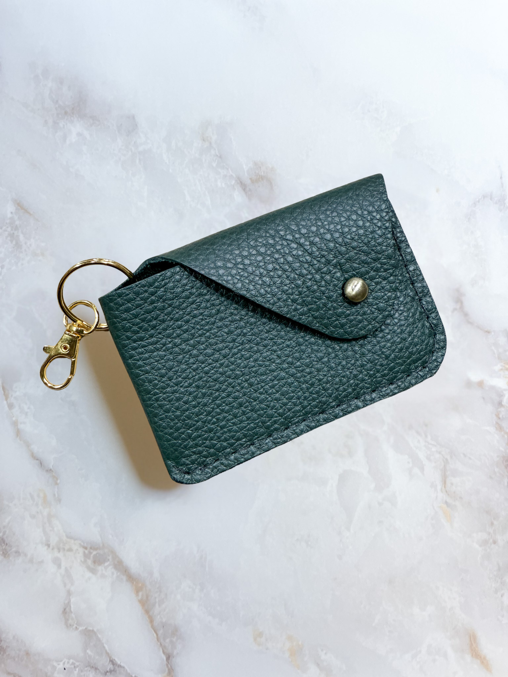 Mini Keychain Wallet - Spruce – Millhaus Sewing Co.